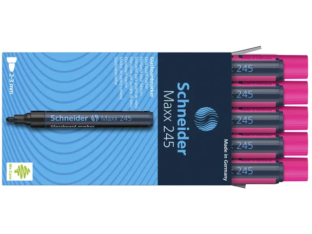 Marker Schneider Maxx 245 roze