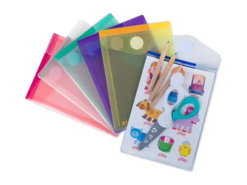 Enveloptas Djois Color Collection A6 verticaal assorti