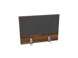 opzetpaneel bureau aanbouw achter NP-tiepolo nut antraciet 800mm