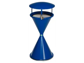 Zandasbak Blauw 960x440mm Overkapping Ketting En Hangslot - 1