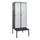 locker met bank,HxBxD 2120x800x815mm,2vak,vak B 400mm,draaigrendel