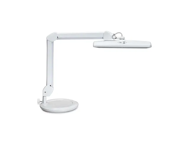 Werkpleklamp MAUL Intro LED dimbaar op voet wit