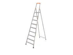 Lichte Boktrappen Aluminium 6treden Platform 25x25cm H 1,25m