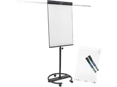 Legamaster SKETCH PRO mobiele flipover ronde voet