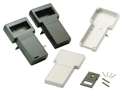 Grijze T-Behuizing IN ABS Met Vaste Display - 237/95x131/95x43mm