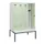 locker met bank,HxBxD 1950x1200x815mm,4vak,vak B 300mm,cilinderslot
