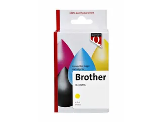Inktcartridge Quantore alternatief tbv Brother LC-3219XL geel - 1