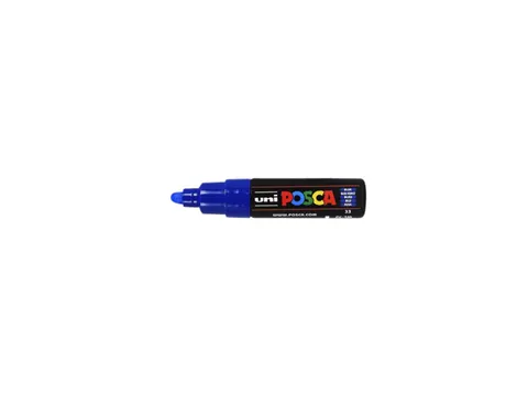 Verfstift Posca PC7M Brede Punt 4,5-5,5mm Donkerblauw