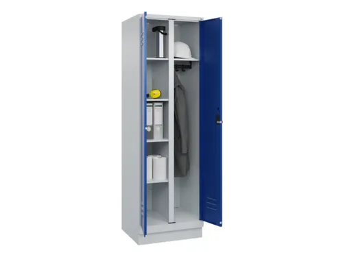 wasgoedverdeelkast,HxBxD 1950x600x500mm,vak B 300mm,draaigrendel