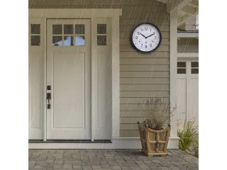 Buitenklok Nextime dia 23,5cm Jasmine met thermo- en hydrometer cijfer - 10