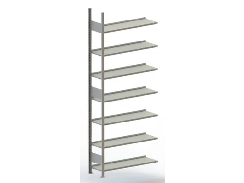 Inhaakstelling Aanslagrand Aanbouwveld 2500x1000x300mm 7legborden