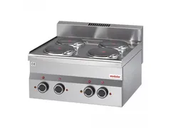 Modular 600 Kooktoestel 4 platen elektrisch