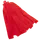 Vikan Microfibre draadmop microvezel stroken schroefdraad Rood