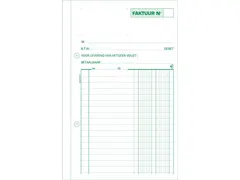 Facturen, Ft 21 X 13,5 Cm, Tripli, Verticaal, Nederlandstalig