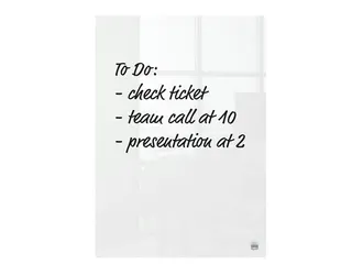 Notitiebord Nobo transparant acryl A4 - 4