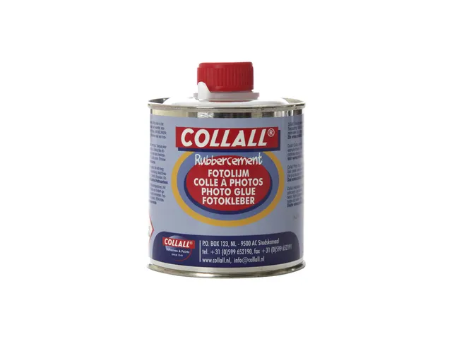Rubbercement Collall 250ml + kwast Fotolijm