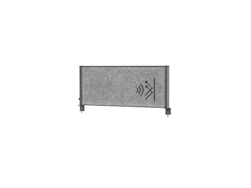 MAULconnecto scheidingsysteem Uplight 120x50 Donker Frame Antraciet