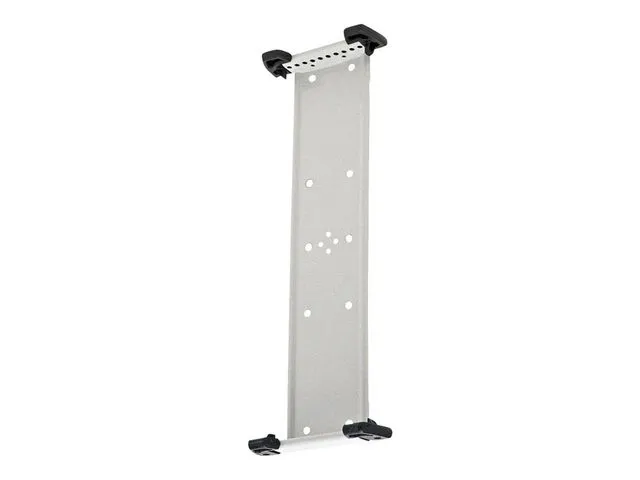 Pupitre mural pour display A4 avec support Gris