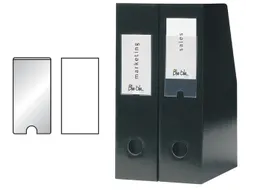 Etikethouder Djois 55x150mm zelfklevend transparant 6 stuks
