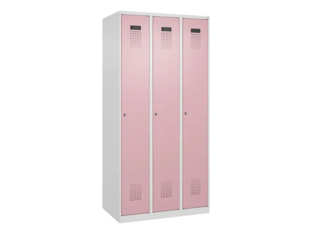 locker voor scheiding van kleding,HxBxD 1850x900x500mm,3vak