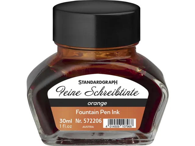 Encre calligraphique Standardgraph 30ml orange