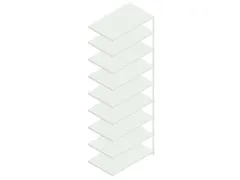 dossierstelling,aanbouwveld,HxBxD 2900x1000x600mm,vaklast 90kg