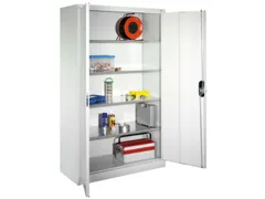 Universele Kast Hxbxd 1950X1200X400Mm 4Legborden Ral7035