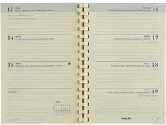 agenda Delta Genova 6-talig, blauw, 2026