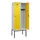 locker,HxBxD 2120x800x500mm,2vak,vak B 400mm,draaigrendel
