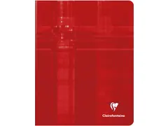 Clairefontaine schrift Metric 16.5x21cm geruit 5x5 mm rood
