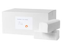 Handdoekjes Z-vouw cellulose 2-laags wit