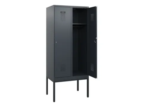 schoollocker,HxBxD 1950x800x500mm,2vak,vak B 400mm,cil.-slot