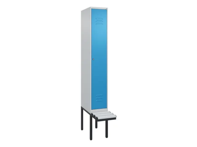 locker voor scheiding van kleding,HxBxD 2120x300x815mm,1vak