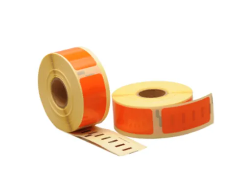 Dymo Compatible Label Oranje 11352 25x54mm