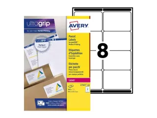 Verzendetiket Avery L7165-100 QuickPeel 99,1x67,7mm Wit 800 stuks - 1