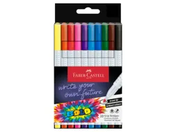 Viltstiften Faber-Castell Grip Bold kartonetui 10 stuks