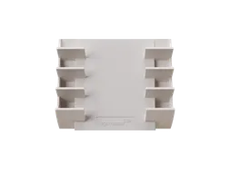 MATTE Glasbord markerhouder magnetisch voor 4 markers Warm Grey