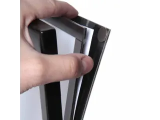 Menustandaard A4 Zwart met magnetisch acryl vak - 4