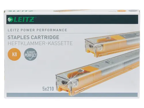 Nieten Leitz cassette K8 26/8 verzinkt 1050 stuks