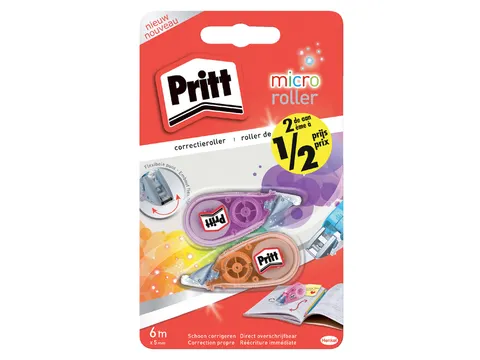 Correctieroller Pritt Micro Flex 5mmx6m Blister 2e halve prijs