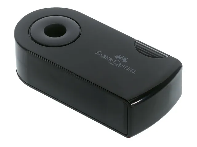 Taille-crayon Faber-Castell "Sleeve" noir double