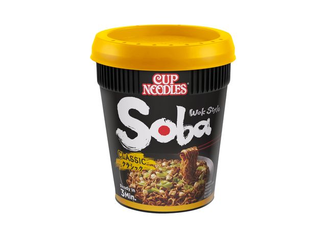 Noodles Nissin Soba classic cup | SoepOpHetWerk.nl