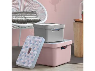Sigma Home deksel voor 9L, 13L, 18L en 25L opbergbox triangle - 34,2x2 - 3