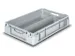 Bac de rangement,p. bac gerbable,HxLxl 80x560x178mm,division 1/2,PP