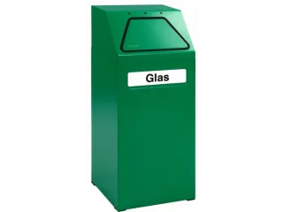 Afvalverzamelaar Vuurremmend 65 Liter 970X405X380Mm Binnenbak Groen - 2