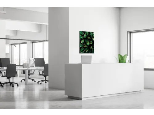 Wanddecoratie Textiel Set 40x40cm Cactus Groen