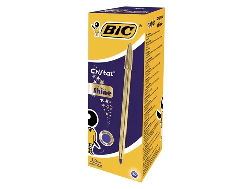 Balpen BIC Cristal medium goud