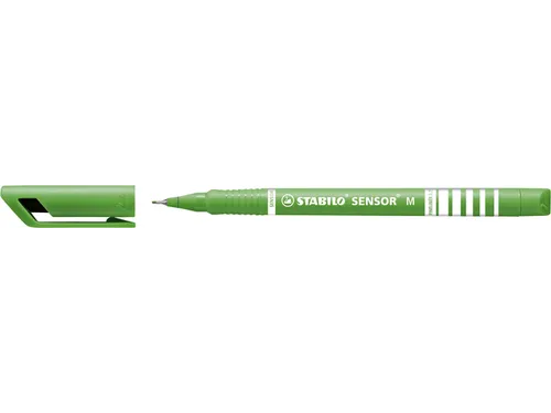 Fineliner STABILO Sensor 187/43 medium lichtgroen