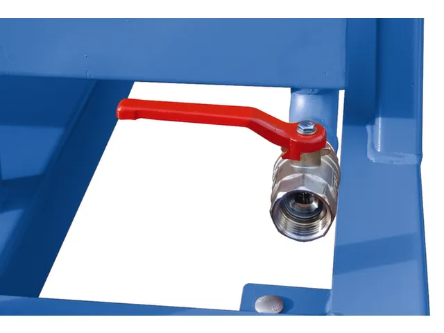 Kiepbak voor spaanders,0,4m³,draagverm. 1000kg,wielen,vorksloffen