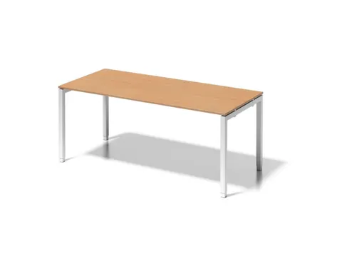 In hoogte verstelbaar bureau,HxBxD 650-850x1800x800mm,blad beuken